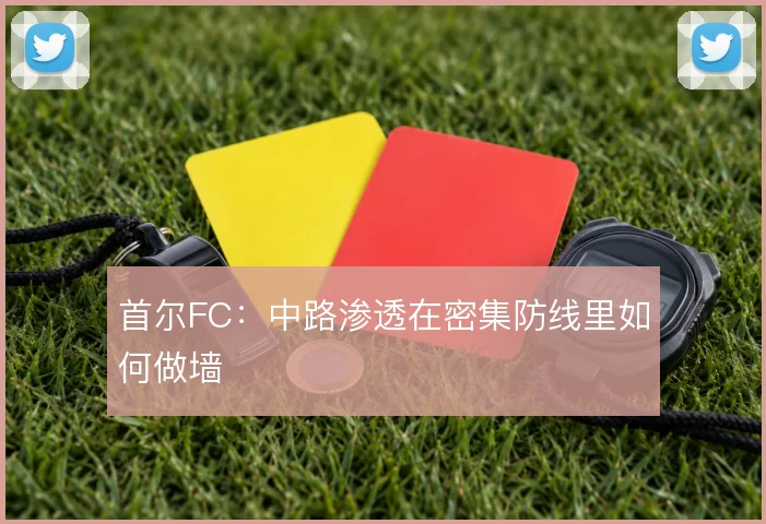 首尔FC:中路渗透在密集防线里如何做墙